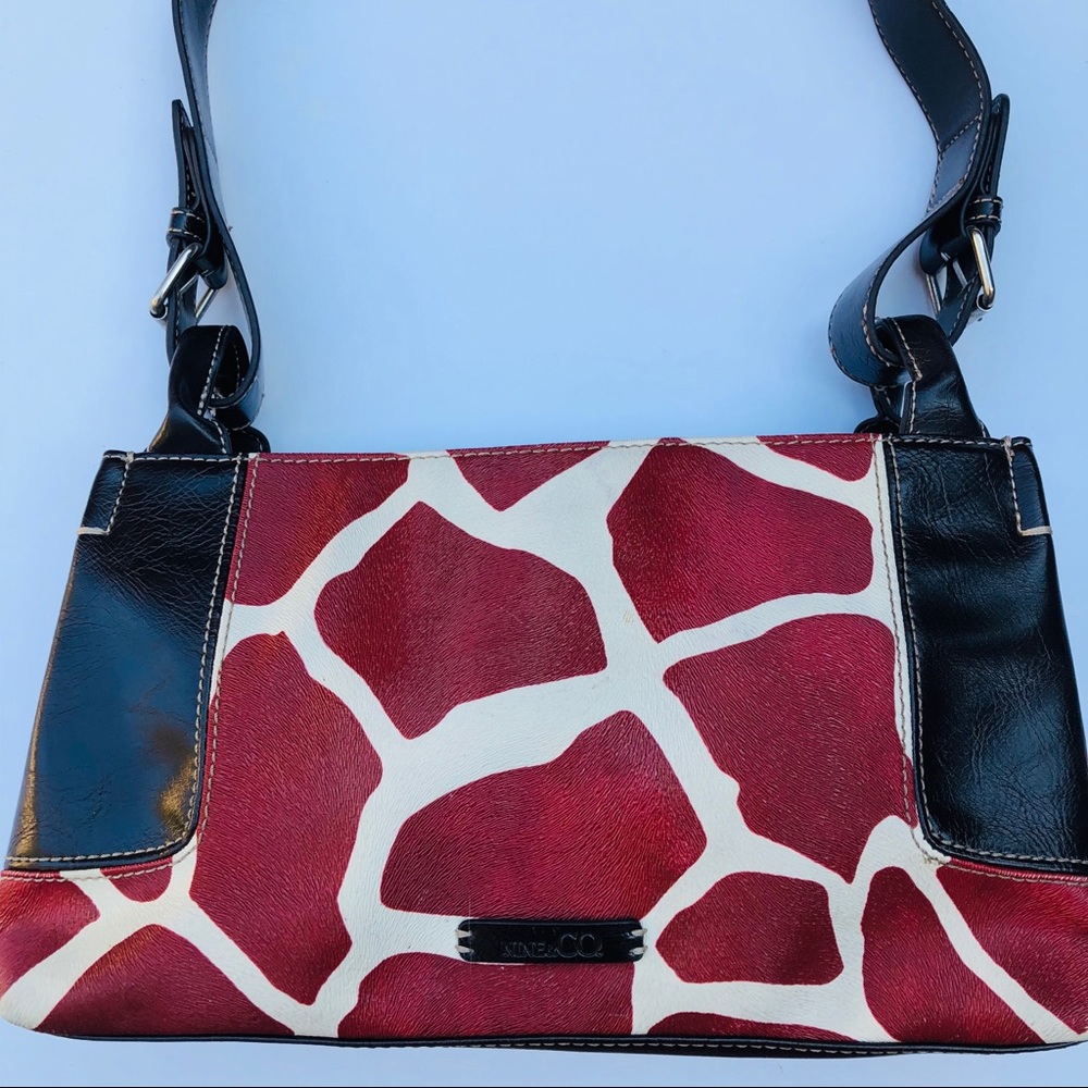 Nine & Co. animal print shoulder bag